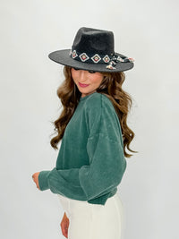 Evergreen Ash Thermal Crop Top