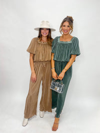 That True Autumn Feeling Sand Two Piece Set