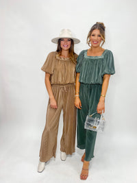 That True Autumn Feeling Sand Two Piece Set