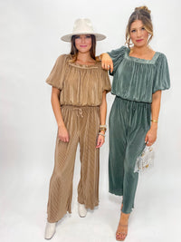 That True Autumn Feeling Sand Two Piece Set