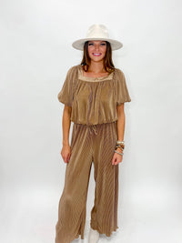 That True Autumn Feeling Sand Two Piece Set