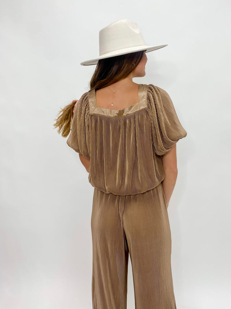 That True Autumn Feeling Sand Two Piece Set