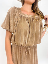 That True Autumn Feeling Sand Two Piece Set