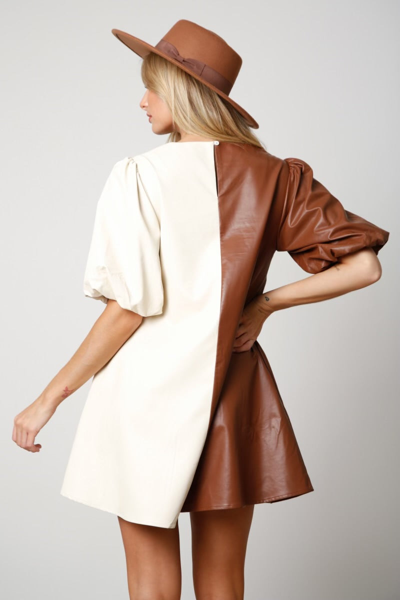 Rodeo Queen Faux Leather Dress