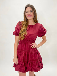 Perfect Christmas Tiered Dress