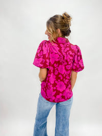 Sweetest Thoughts Button Front Blouse