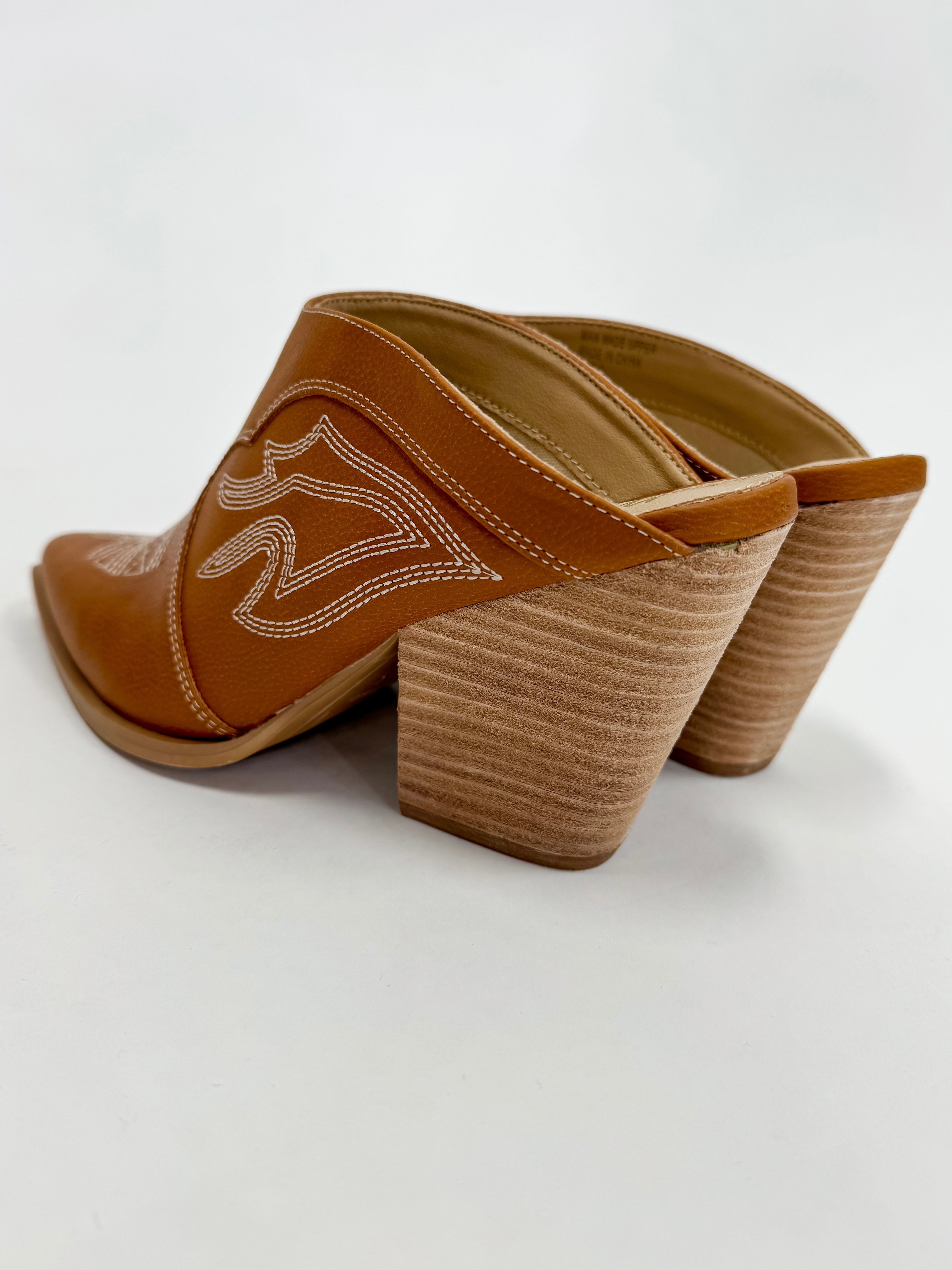 Camel colored mules 2025
