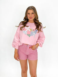 Liberty Bloom Patchwork Sweatshirt
