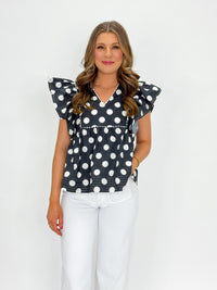 Polka Dot Charm Top