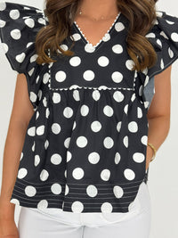 Polka Dot Charm Top