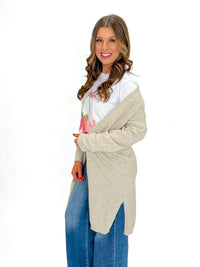 Coastal Dune Open Cardigan