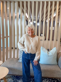 Cozy Cloud Button Cardigan