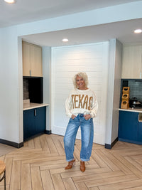 Risen High Rise Medium Wash Barrel Jeans