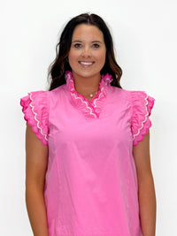 Cotton Candy Flutter Top