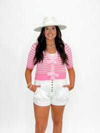 Pink Parlor Knit Pullover