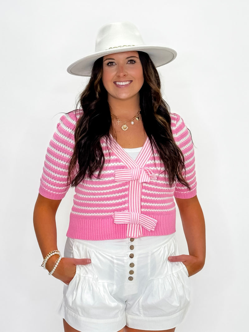 Pink Parlor Knit Pullover