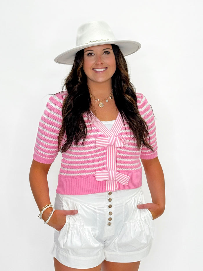 Pink Parlor Knit Pullover