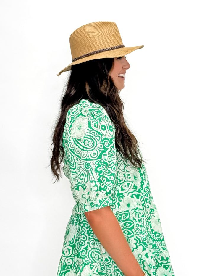 Lucky Paisley Tiered Dress