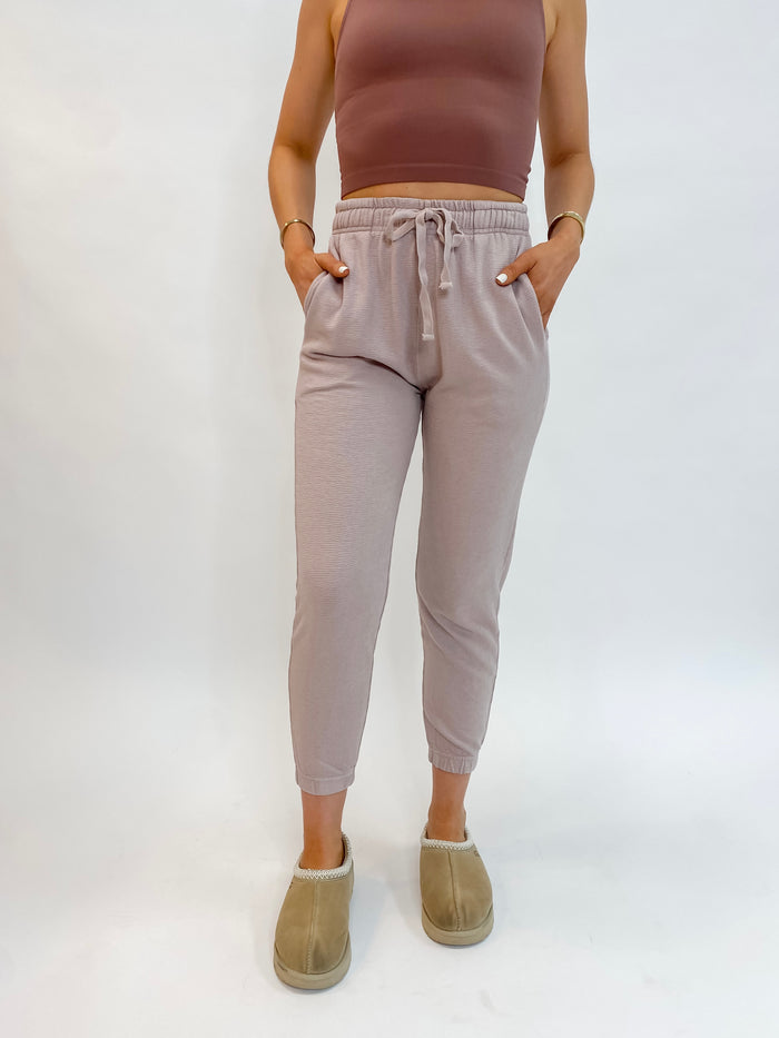 Not Your Basic Sweatpants Mauve