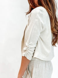 Loving This Linen Set Blazer