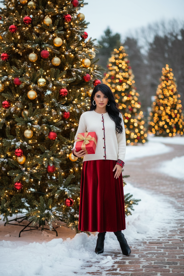 Holiday Cardigan Sweater
