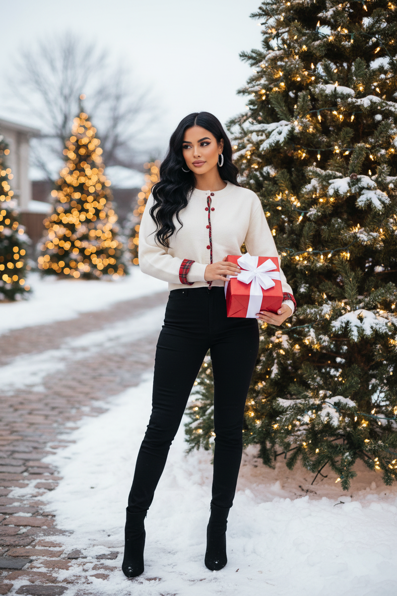 Holiday Cardigan Sweater