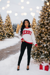 Just Merry Sweater Top