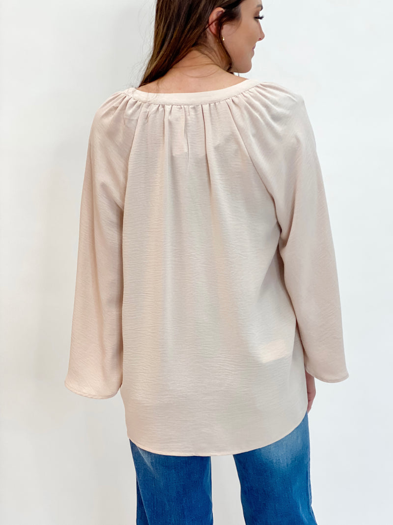 Simply Stunning Bell Sleeve Blouse