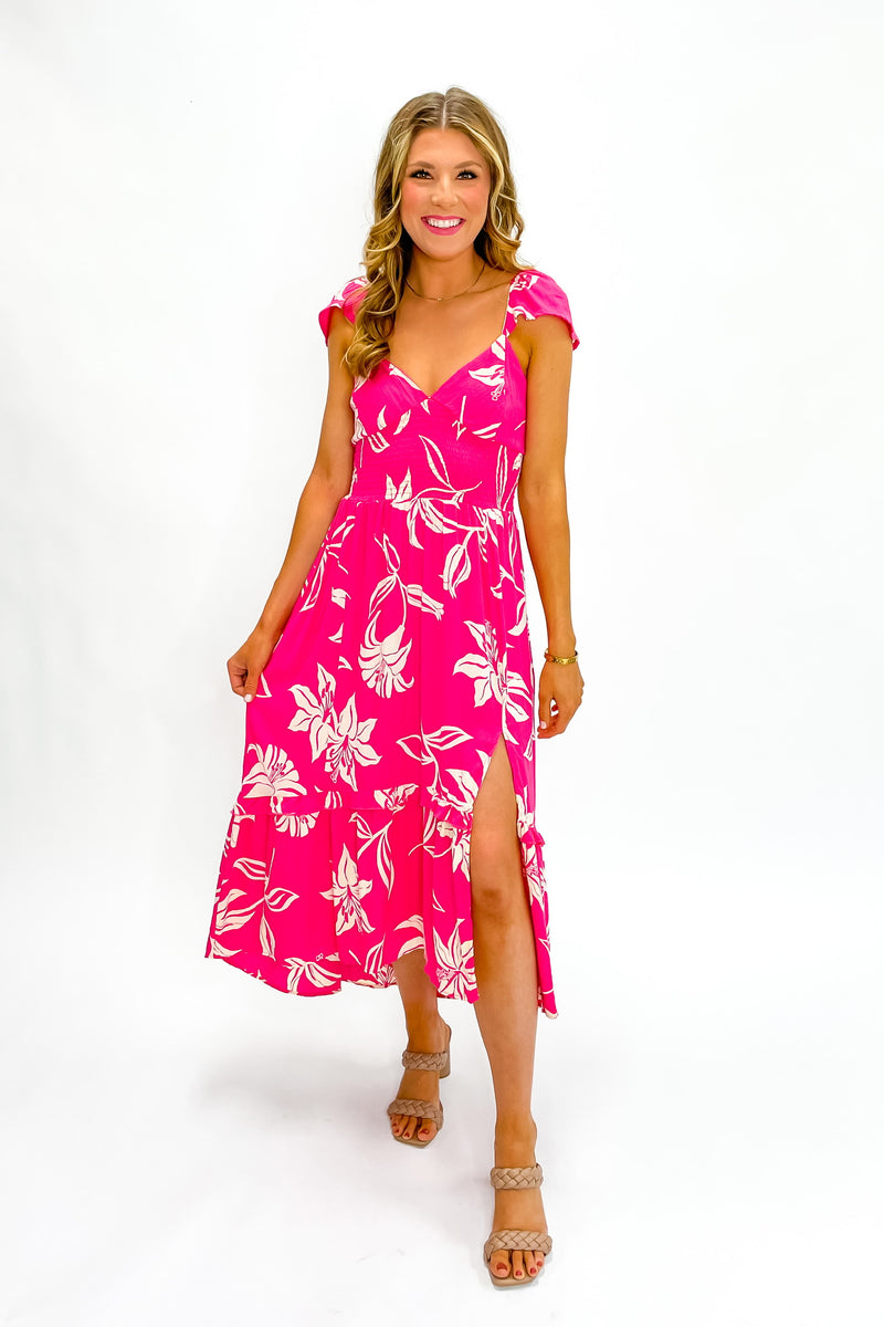 Sunshine Situation Pink Maxi Dress