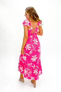 Sunshine Situation Pink Maxi Dress