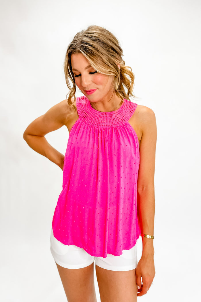 Middle Of Summer Tank Pink