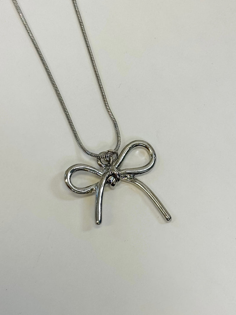 Dorothy Bow Tie Necklace