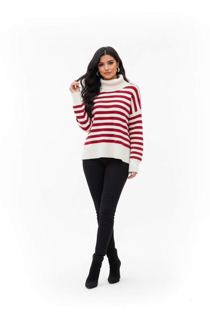 Candy Cane Sweater