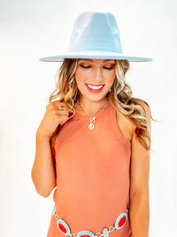 Takin' It Easy Ribbed Tank Midi Dress Salmon Salt