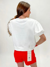 Patriotic Ice Cream Sequin Tee