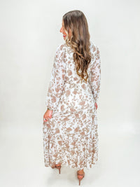 Autumn Bloom Maxi Dress