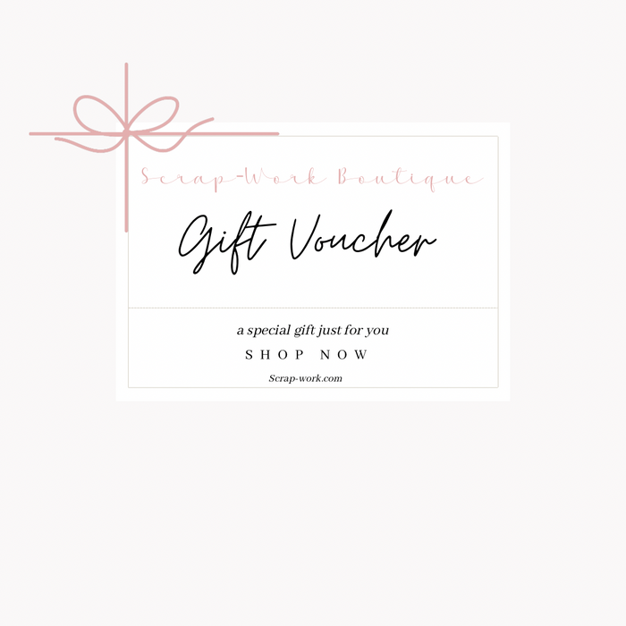 Scrap-Work Boutique Gift Certificate