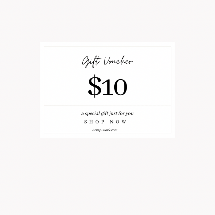 Scrap-Work Boutique Gift Certificate