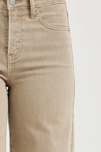 Risen High Rise Lurex Palazzo Jeans