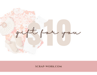 Scrap-Work Boutique Gift Certificate